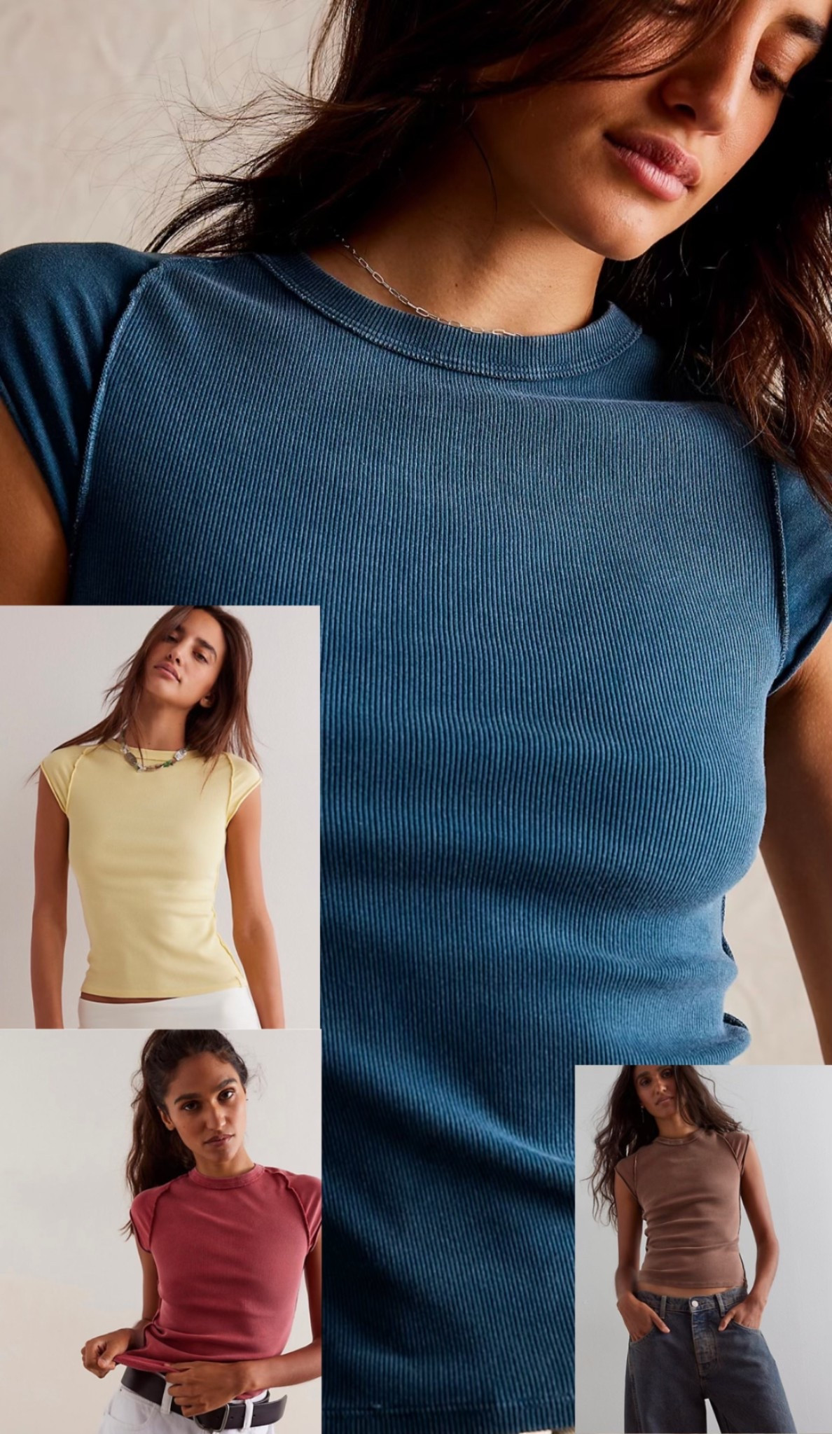 I’m loving this simple yet stylish & essential ribbed stretchy tee from! It pairs perfectly with everything from jeans to skirts.
• Cotton/Spandex
• Crew neck
• Short cap sleeves

#LTKStyleTip #LTKFindsUnder50 #LTKMidsize