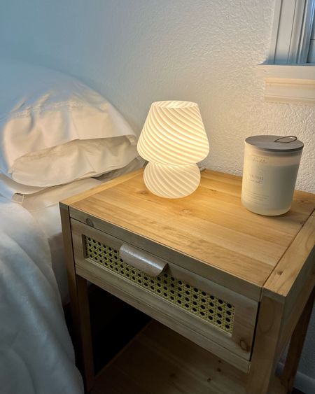Cozy little mushroom lamp from Amazon ☁️🍄

Mushroom lamp, bedroom decor, minimalist home, home decor, modern decor, nightstand, wood end tables, accent table 

#LTKFind #LTKhome #LTKunder50