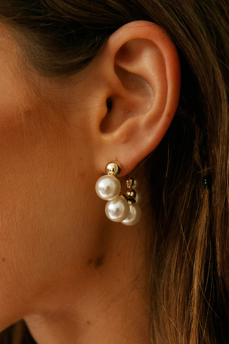 Champagne Glow Earrings | Fortunate One