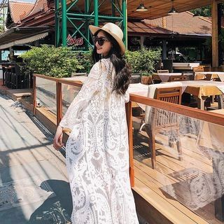 Lace Beach Cover-Up | YesStyle Global