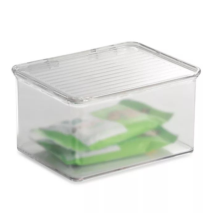 iDesign® Cabinet Binz™ Small Stackable Box | Bed Bath & Beyond Canada