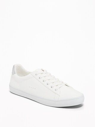 Faux-Leather Classic Sneakers for Women | Old Navy US