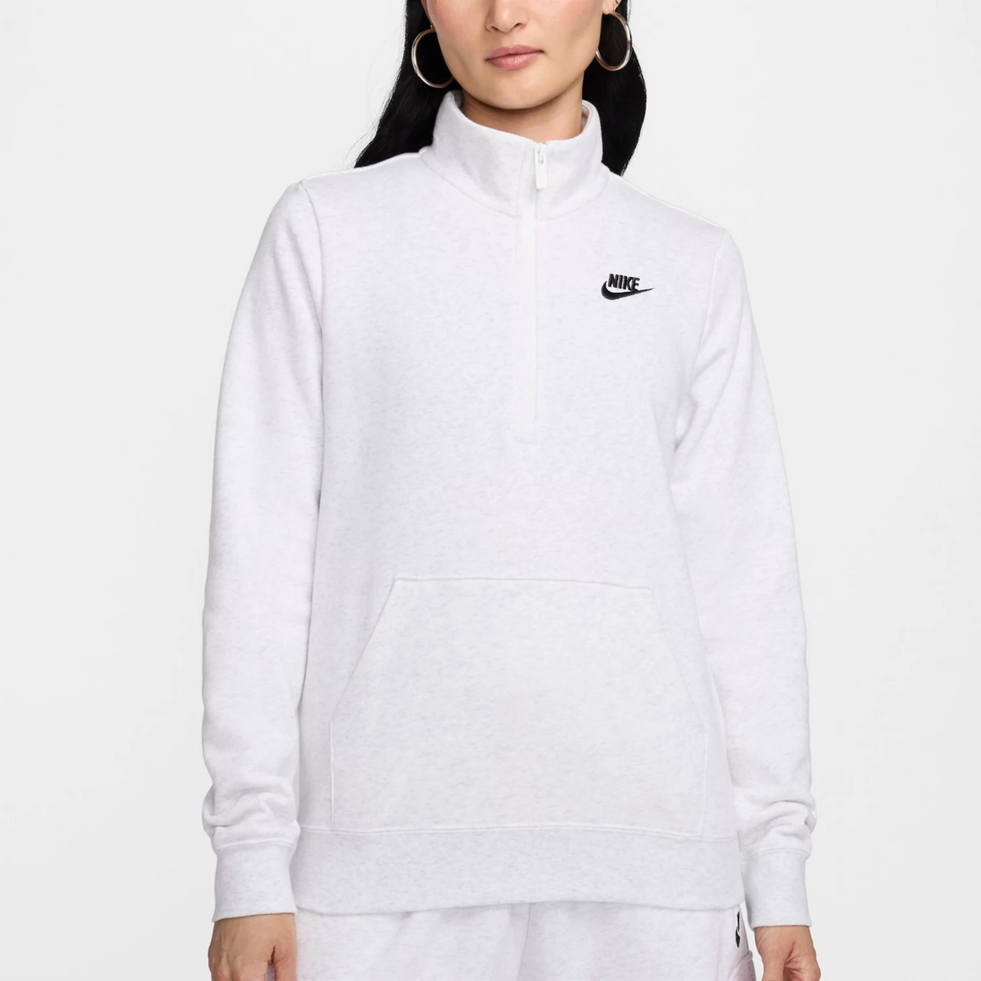 Women's Nike Sportswear Club Fleece Quarter-Zip Sweatshirt | Kohl's