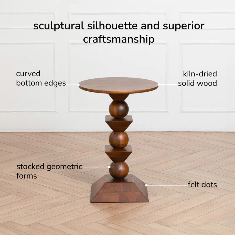 Effrem Solid Wood End Table | Wayfair North America