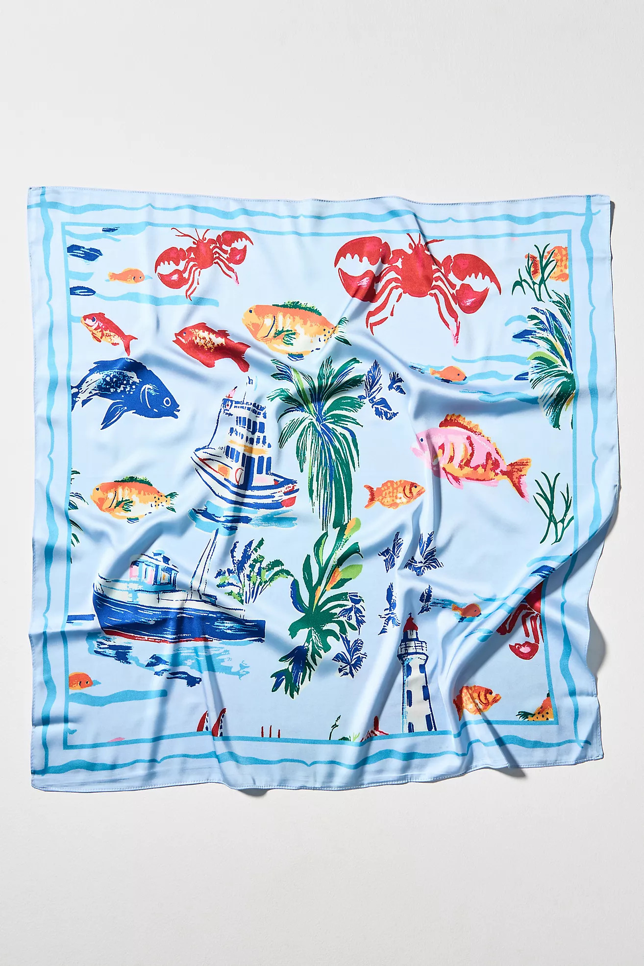 Nautical Hair Scarves, Set of 2 | Anthropologie (US)