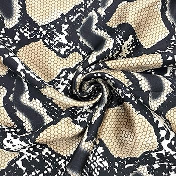 YOUR SMILE Silk Like Scarf Women's Fashion Pattern Large Square Satin Headscarf Headdress | Amazon (US)