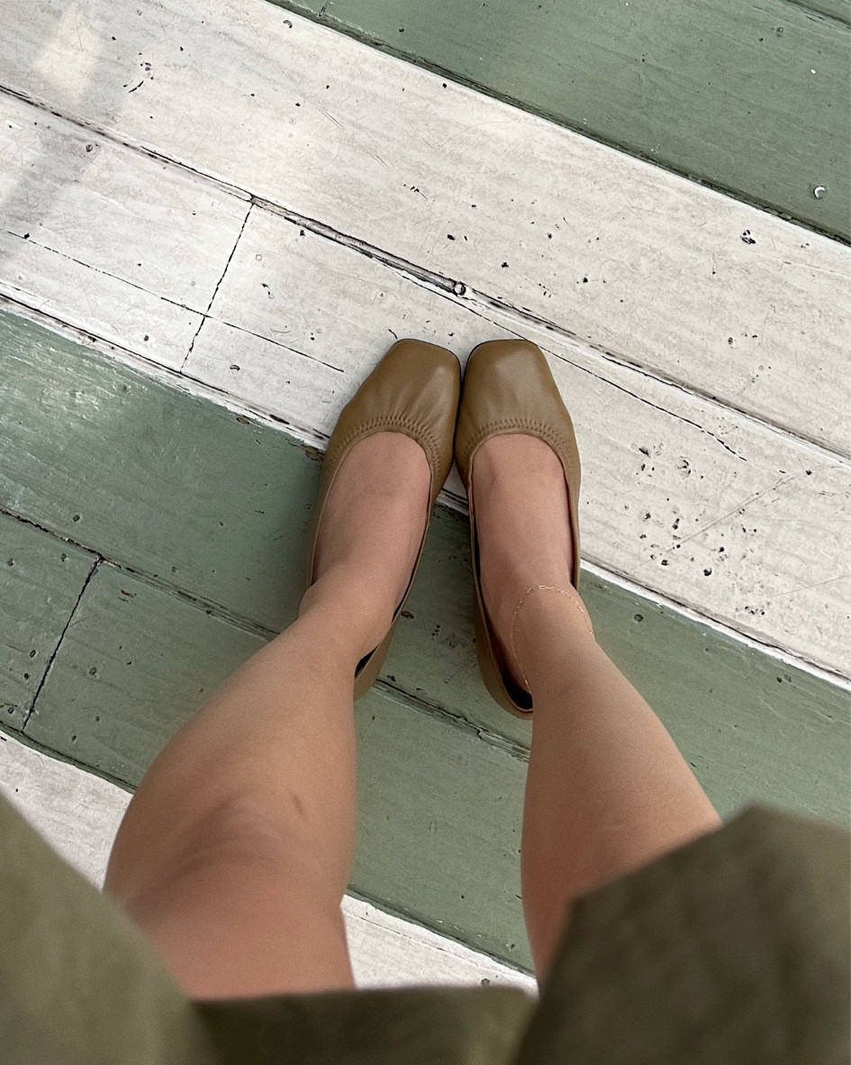 these sezane heels are the perfect seasonal staple! they’re 2.5 inches so gives an extra oomph but still a comfy height to strut around town in - also comes in a smooth black leather! 🍃💚 

#LTKstyletip #LTKSeasonal