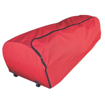 Holiday Living 25.5-in W x 51-in H Red Collapsible Rolling Upright Christmas Tree Storage Bag (Fo... | Lowe's