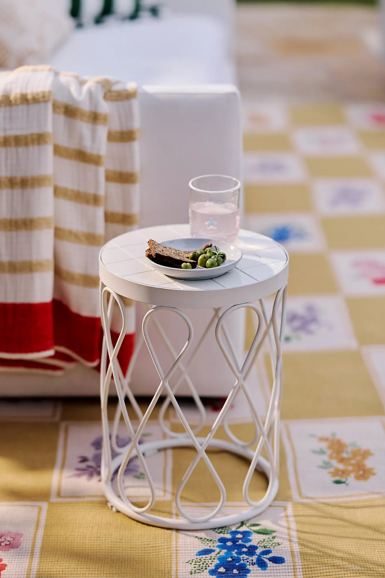 Lillie Indoor/Outdoor Side Table | Anthropologie (US)