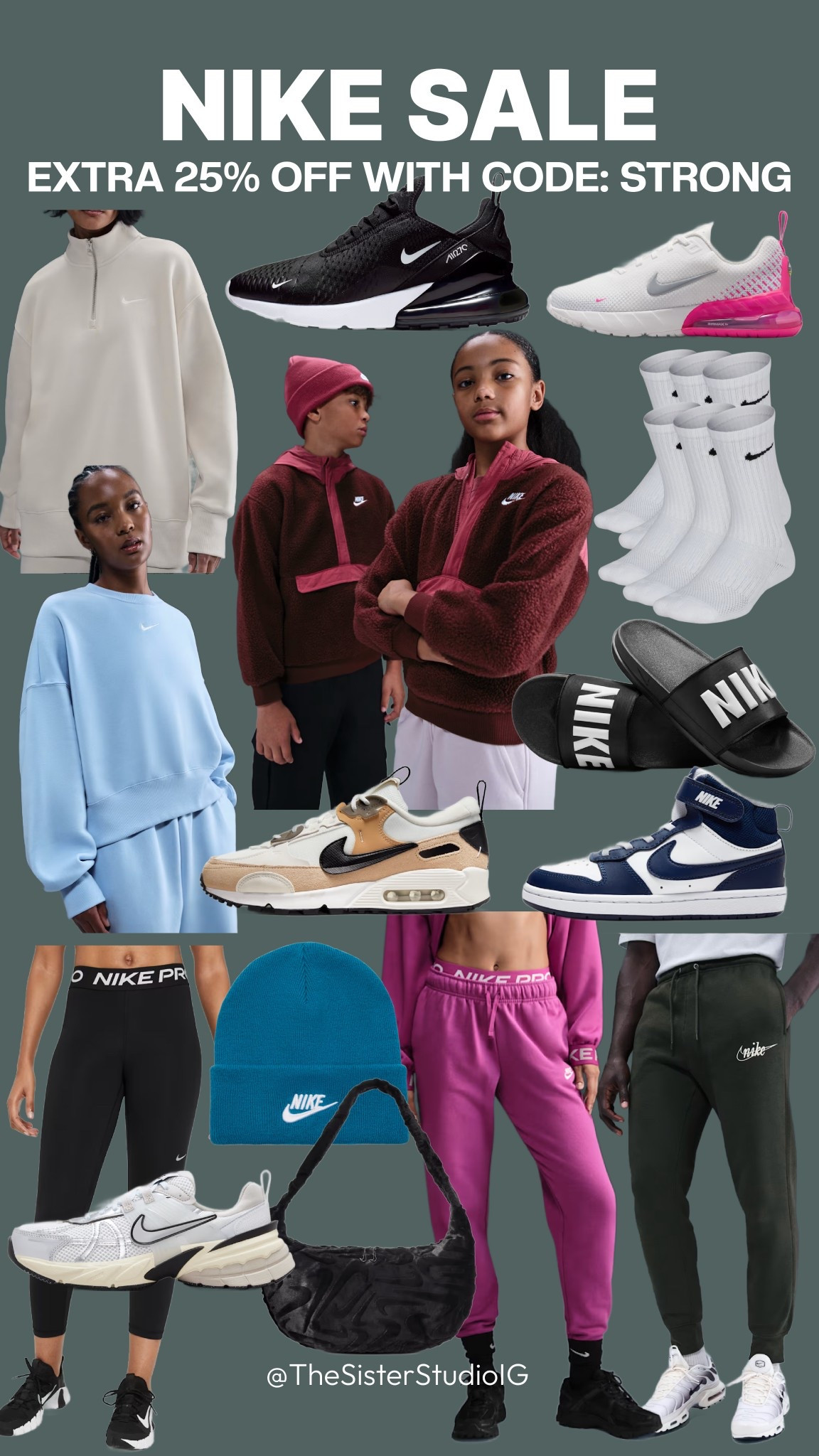 Nike sale! Use code: STRONG

#LTKKids #LTKMens #LTKSaleAlert