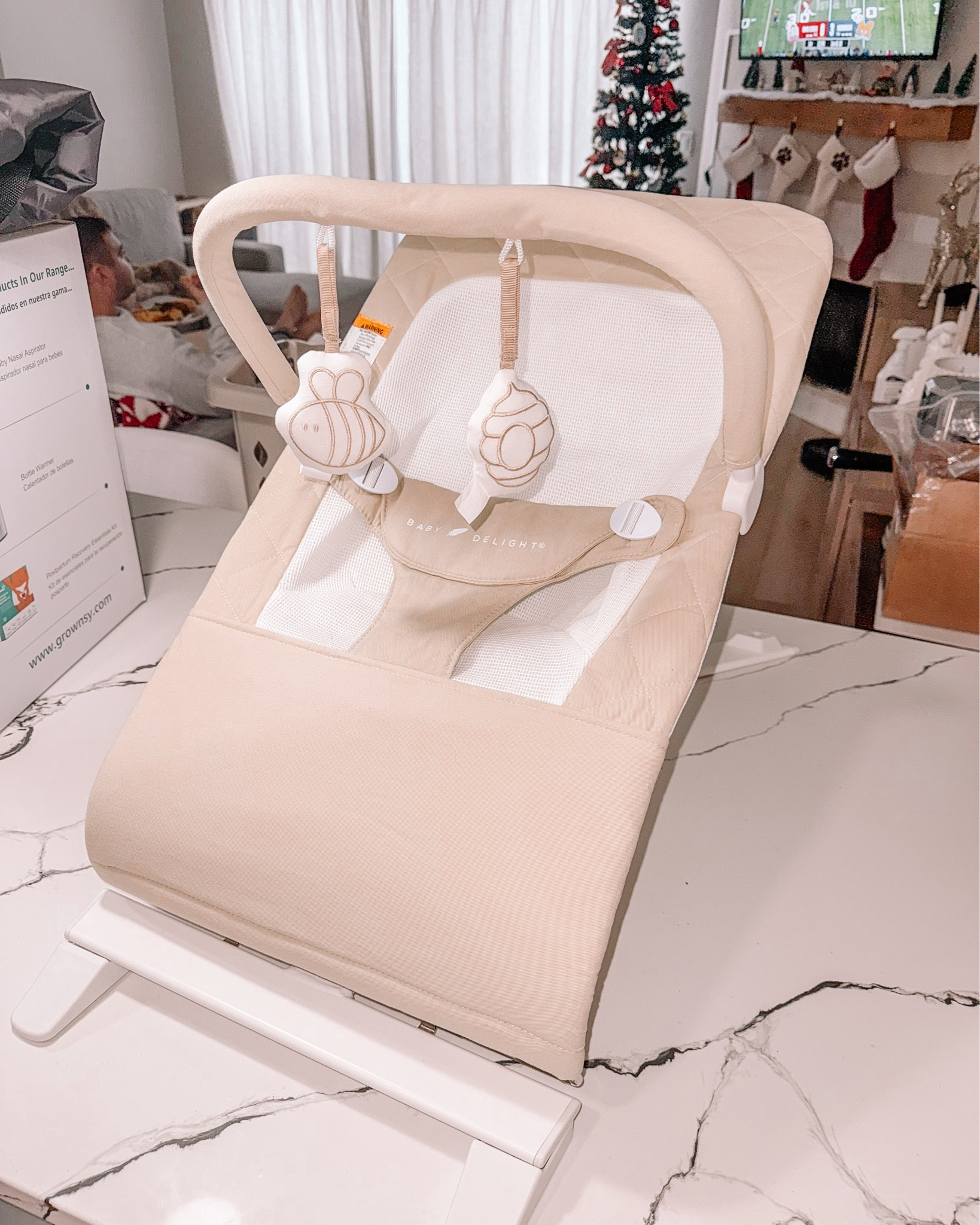 Portable baby bouncer! 

#LTKSaleAlert #LTKmomlife #LTKBaby