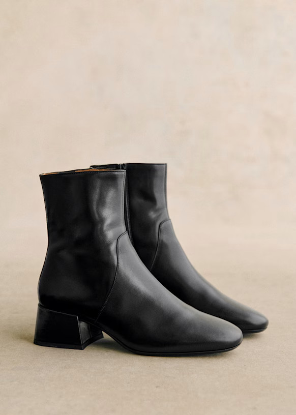 Paulette Low Boots | Sezane - UK