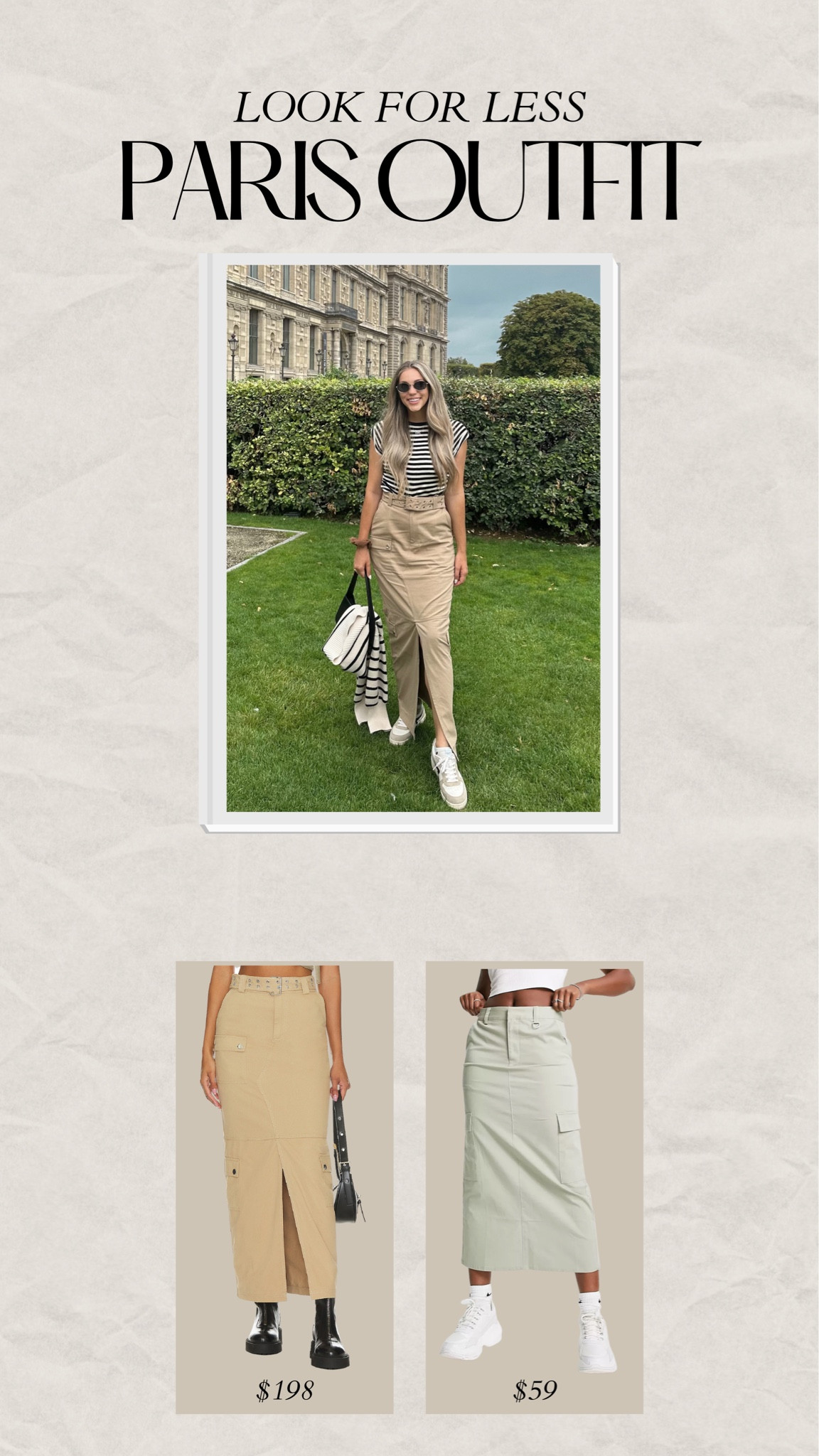 I shared my outfit from Paris and one of you found this perfect look for less!

Europe outfits, what to wear in Paris, pairs outfits, what I wore in London, London outfits 

#LTKunder100 #LTKstyletip #LTKtravel