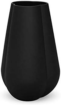 Cooee Design Clover 25cm Black Ceramic Vase 17cm | Amazon (UK)