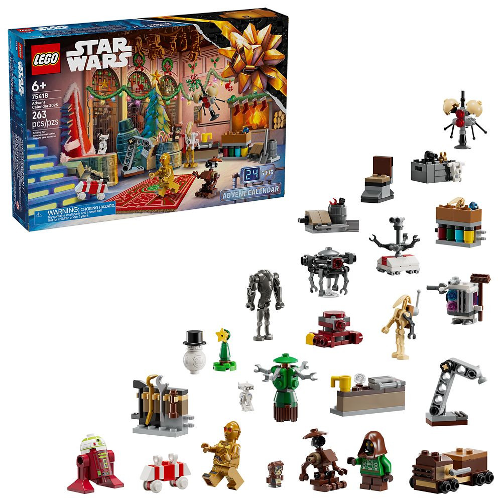 LEGO® Star Wars Advent Calendar 2025 – 75418 | Disney Store