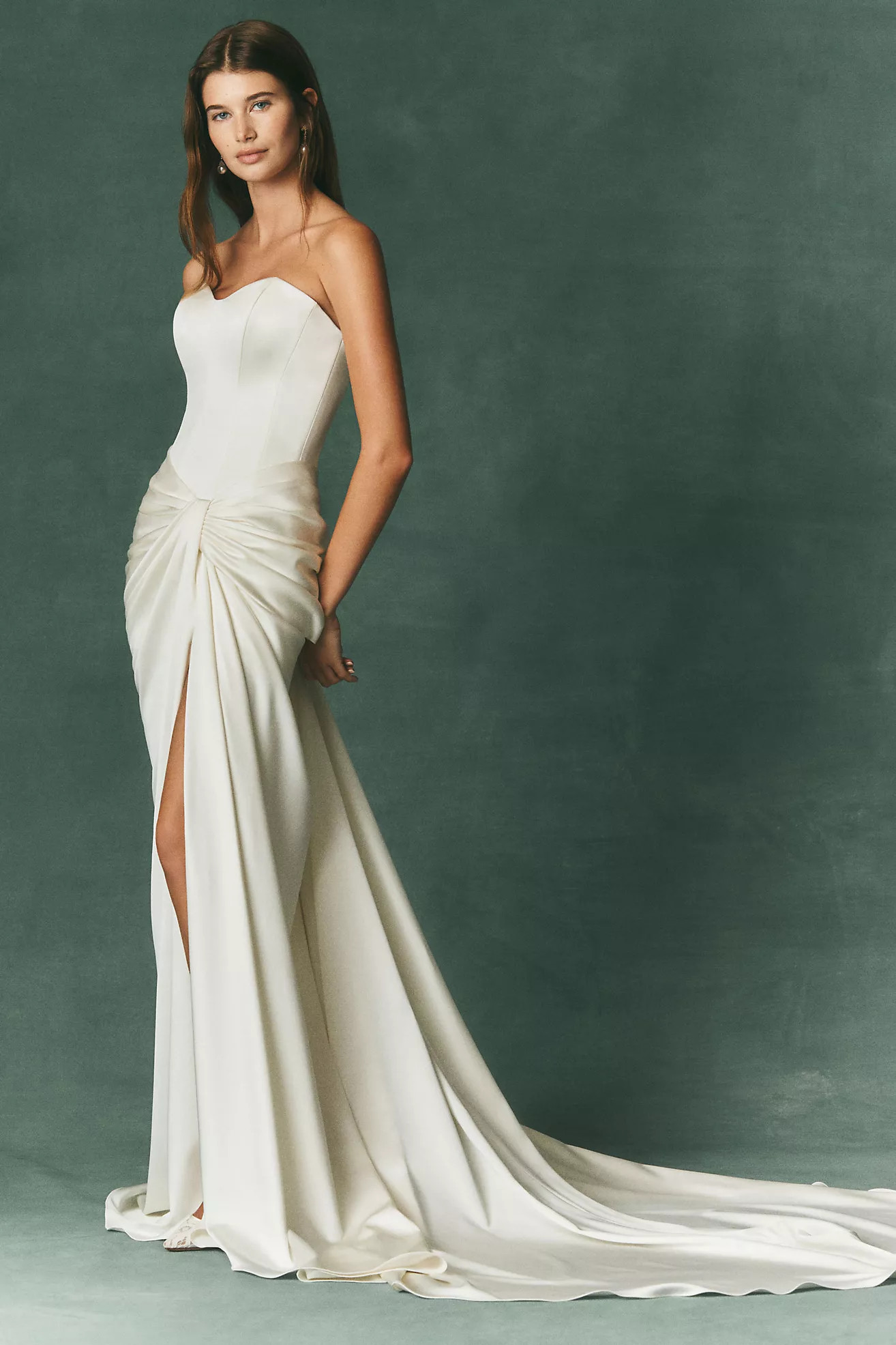 Exclusive: Watters Quincey Gown | Anthropologie (US)