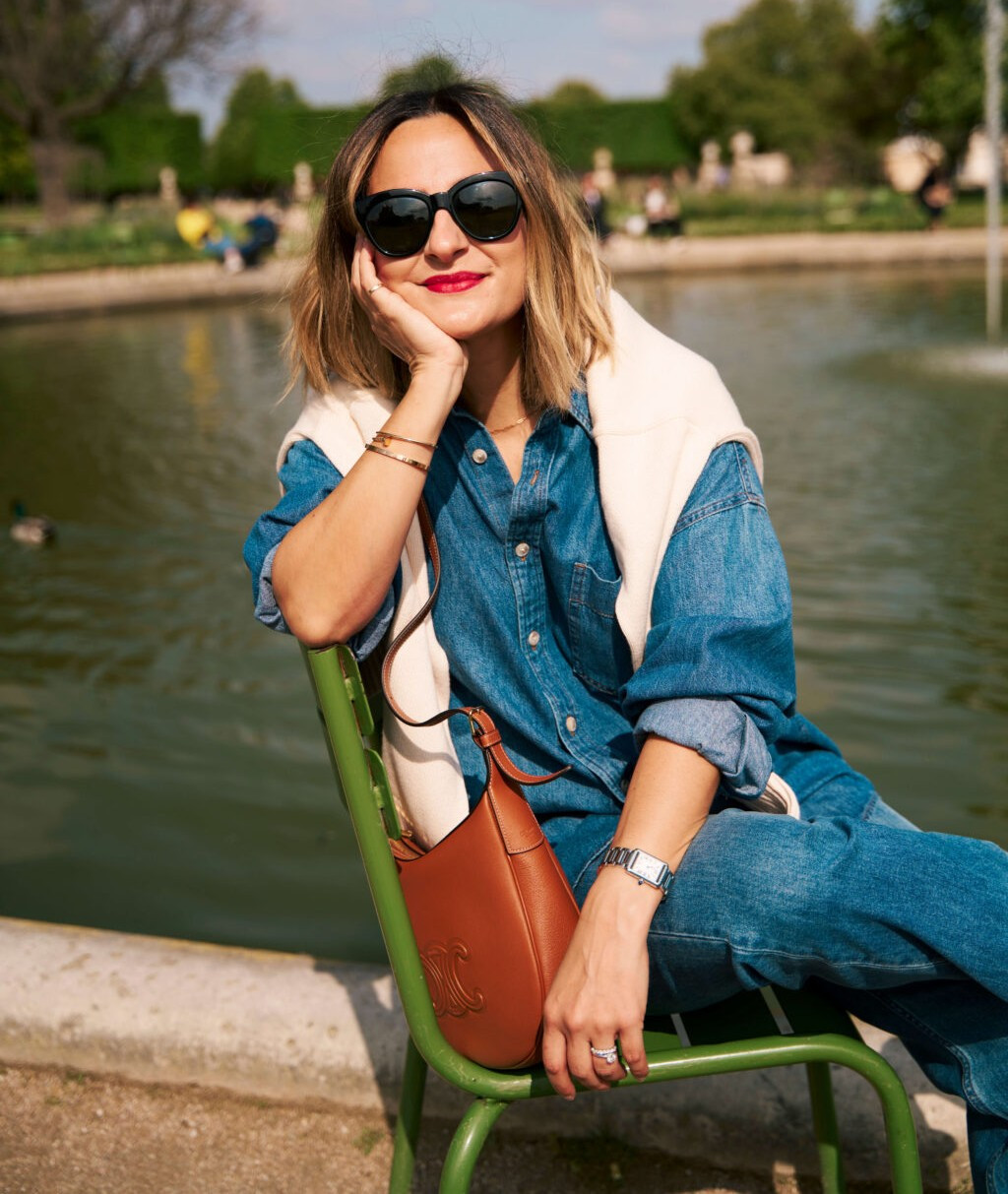 An easy denim on denim look for exploring Paris! This oversized denim shirt is my favorite & under $100. It goes with everything and is the perfect light layer when traveling.  

 #LTKootd #LTKSeasonal #LTKTravel