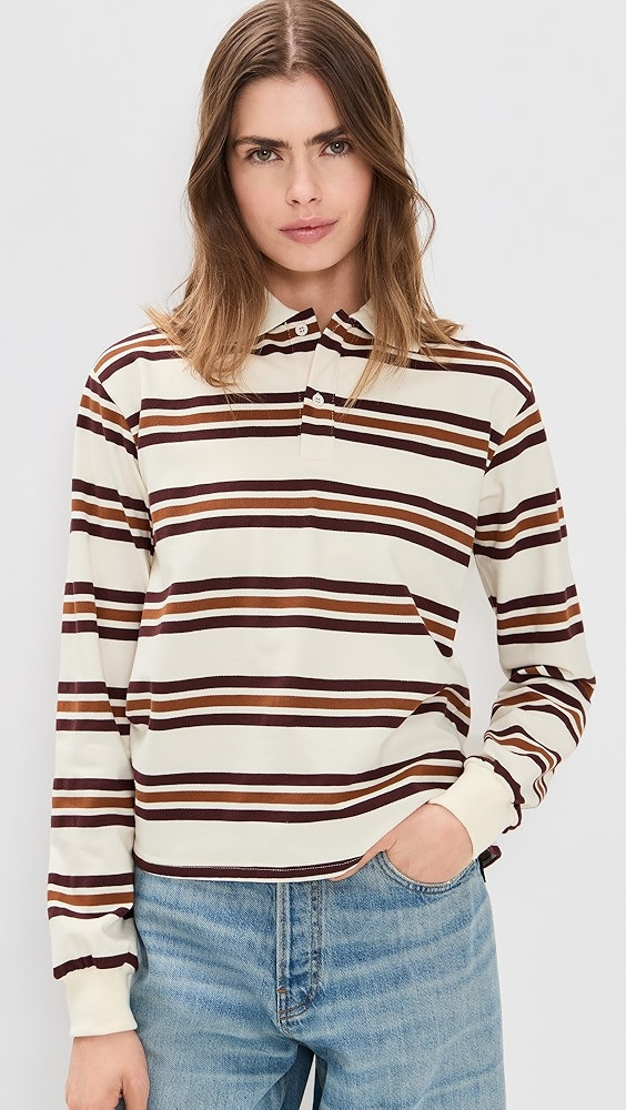 Leisure Long Sleeve Polo | Shopbop