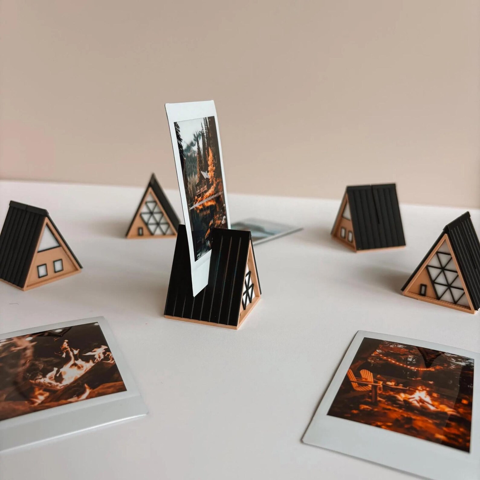 polaroid picture stand a-frame cabin decor instax film stand photo gifted fujifilm instax camera ... | Etsy (Global)