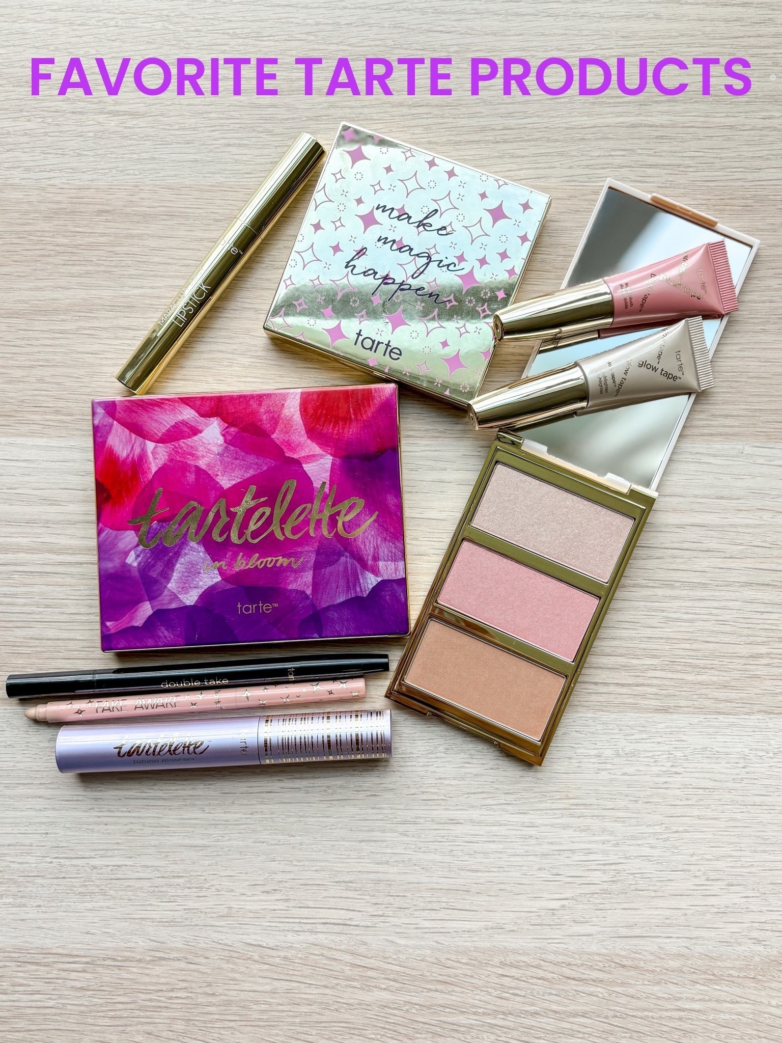 Tarte cosmetics favorites 💜

#LTKMidsize #LTKSaleAlert #LTKBeauty