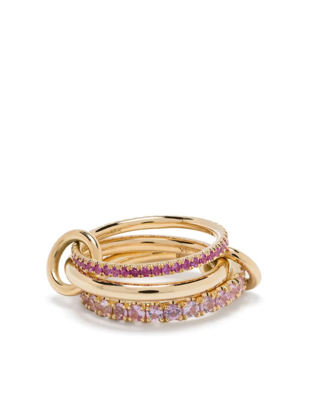 18K yellow gold Norah sapphire ring | Farfetch Global