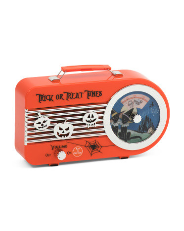 Halloween Trick Or Treat Radio With Sound | TJ Maxx