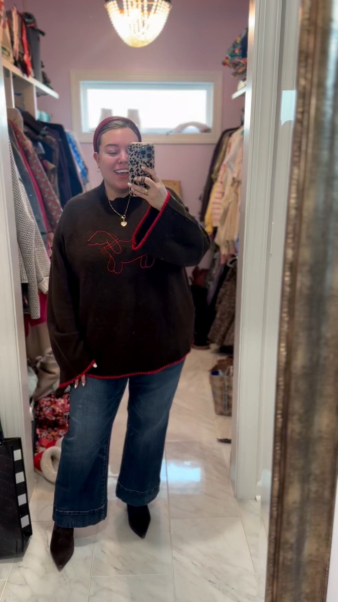 One of my favorite sweaters and my favorite jeans! Linking up what I can for you for the fit of the day 🫶🏼

#LTKPlusSize #LTKootd