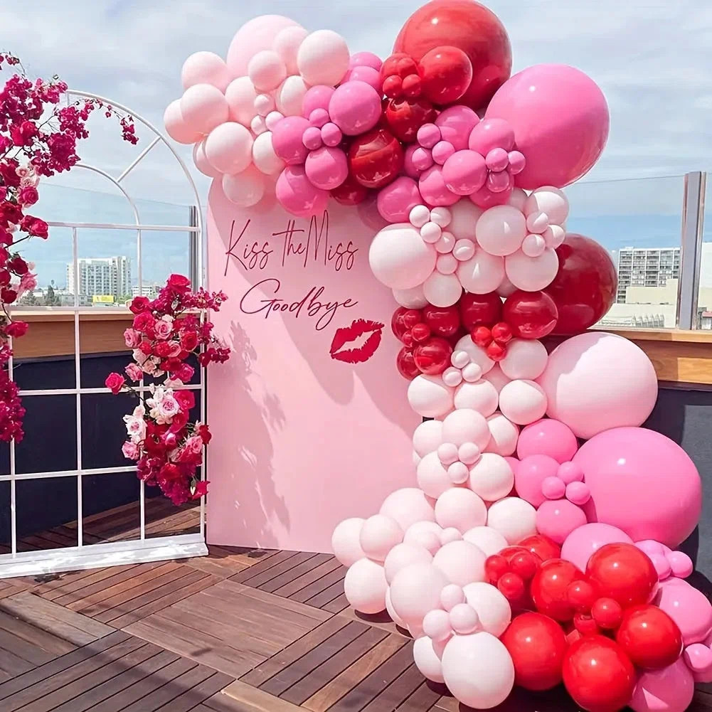 Wizardi Love Blooms Balloon Arch Set F07M2-27 EMB0108 | Wayfair North America