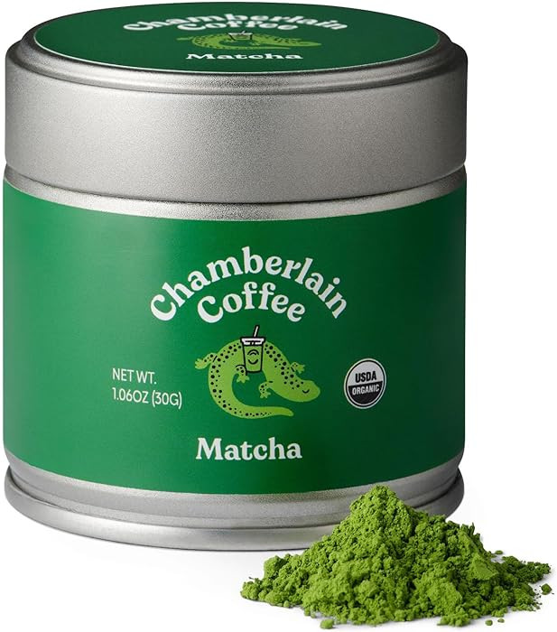 Chamberlain Coffee Ceremonial Matcha Green Tea Powder - First Harvest - Japanese Green Tea + Orig... | Amazon (US)