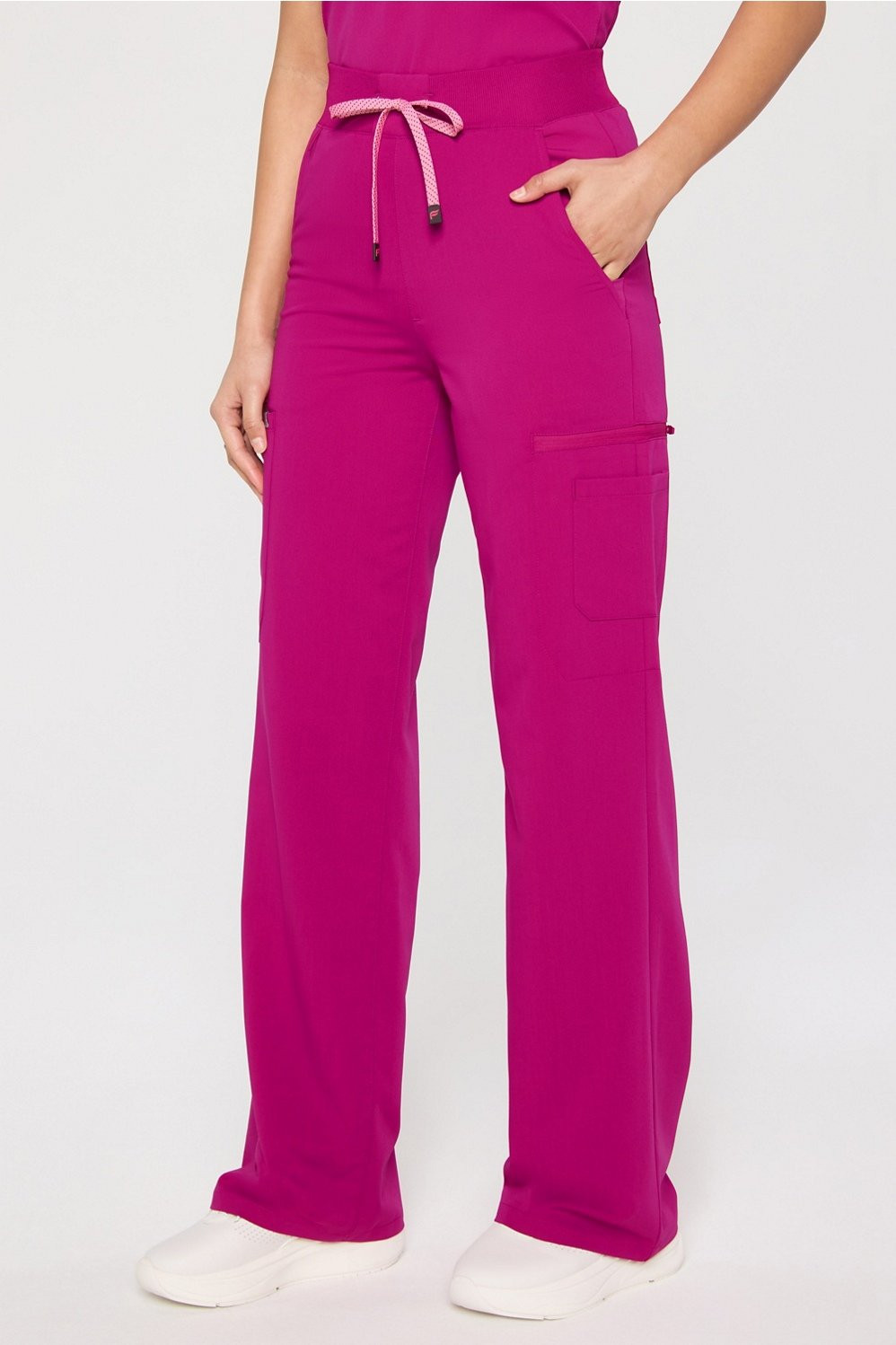High-Rise Wide Leg Scrub Pant (384) | Fabletics
