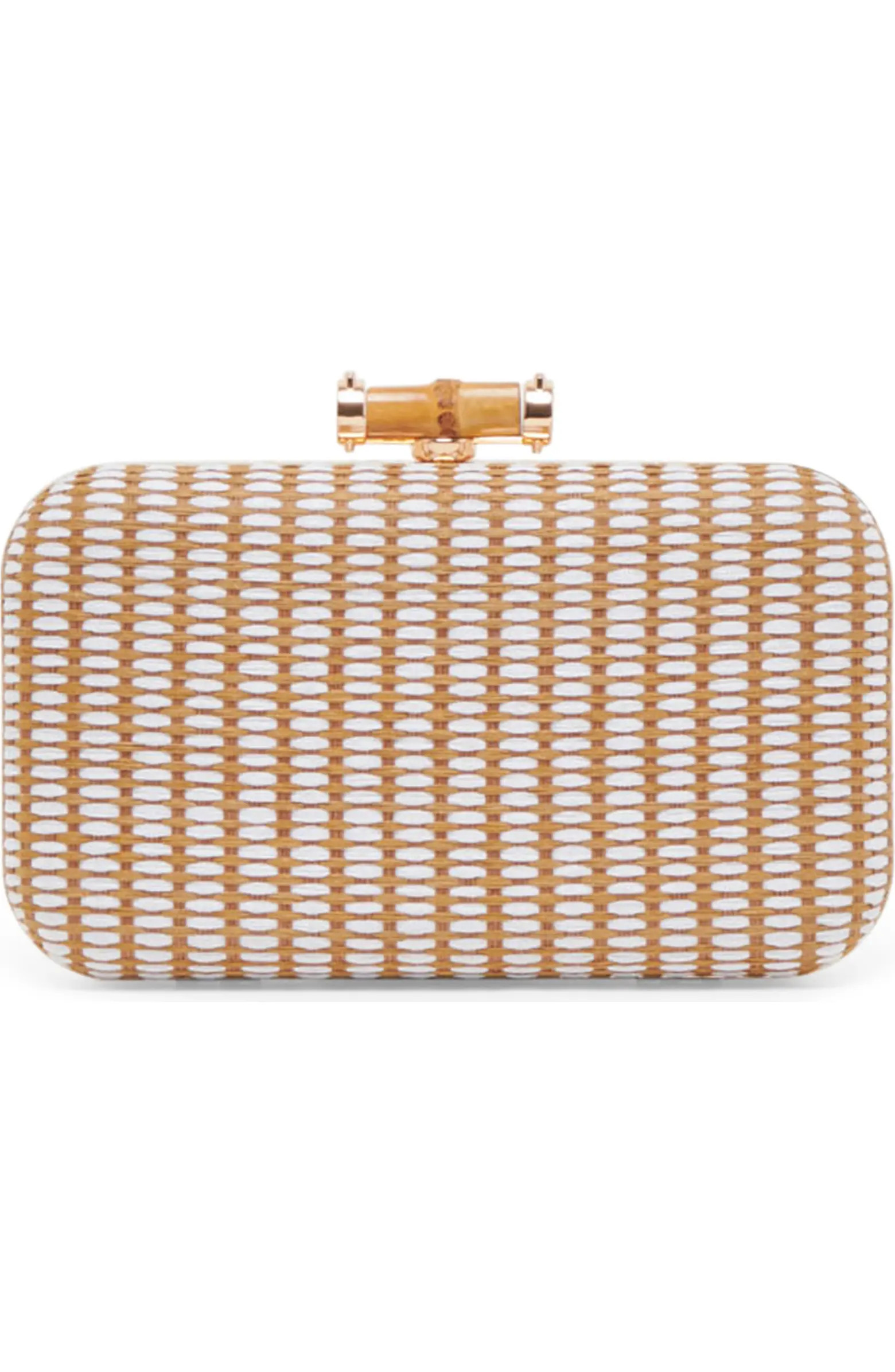 Dolce Vita Symi Raffia Convertible Clutch | Nordstrom | Nordstrom