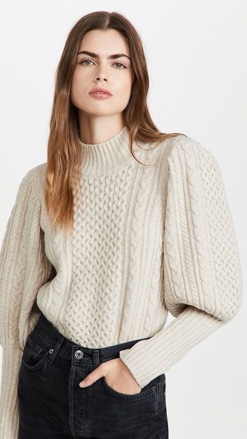 Juliette Cable Stitch Sweater | Shopbop