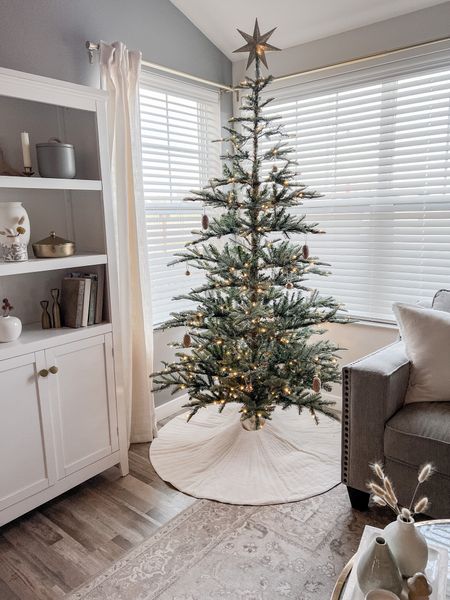 Scandinavian Christmas tree (King Noble Fir from King of Christmas) 🌲



Minimalist Christmas, Scandi Christmas decor, holiday decor, neutral holiday decor, neutral Christmas decor, natural tree, bell ornaments, white tree skirt, modern organic decor, pinecone ornaments, neutral Christmas decor 

#LTKHoliday #LTKhome #LTKSeasonal