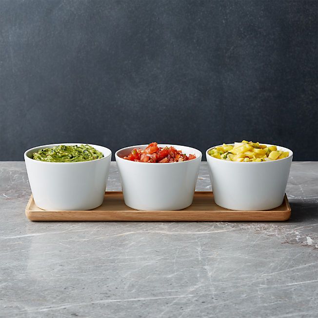 Merge Dip Set + Reviews | Crate & Barrel | Crate & Barrel