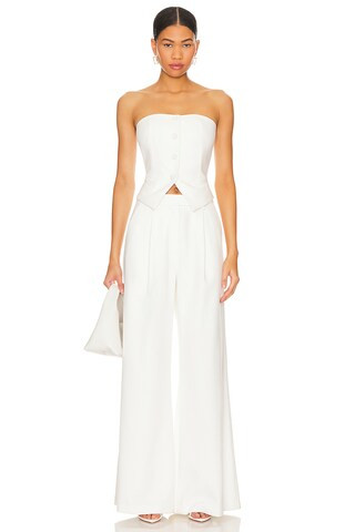 Serena Pant in Ivory | Revolve Clothing (Global)