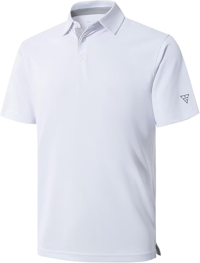 Mens Golf Shirt Short and Long Sleeve Moisture Wicking Dry Fit Performance Solid Casual Pique Gol... | Amazon (US)