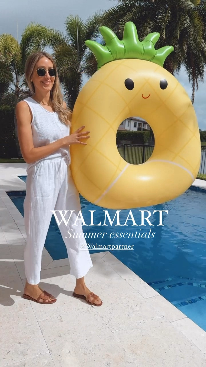 #walmartpartner . Some of my favorite summer picks! These pool floats are so adorable and fun. The countertop ice maker is a must have for hosting this summer, it takes only 15 minutes to start making ice and it’s the perfect size. 
#walmartfinds @walmart 

#LTKHome #LTKSwim #LTKStyleTip