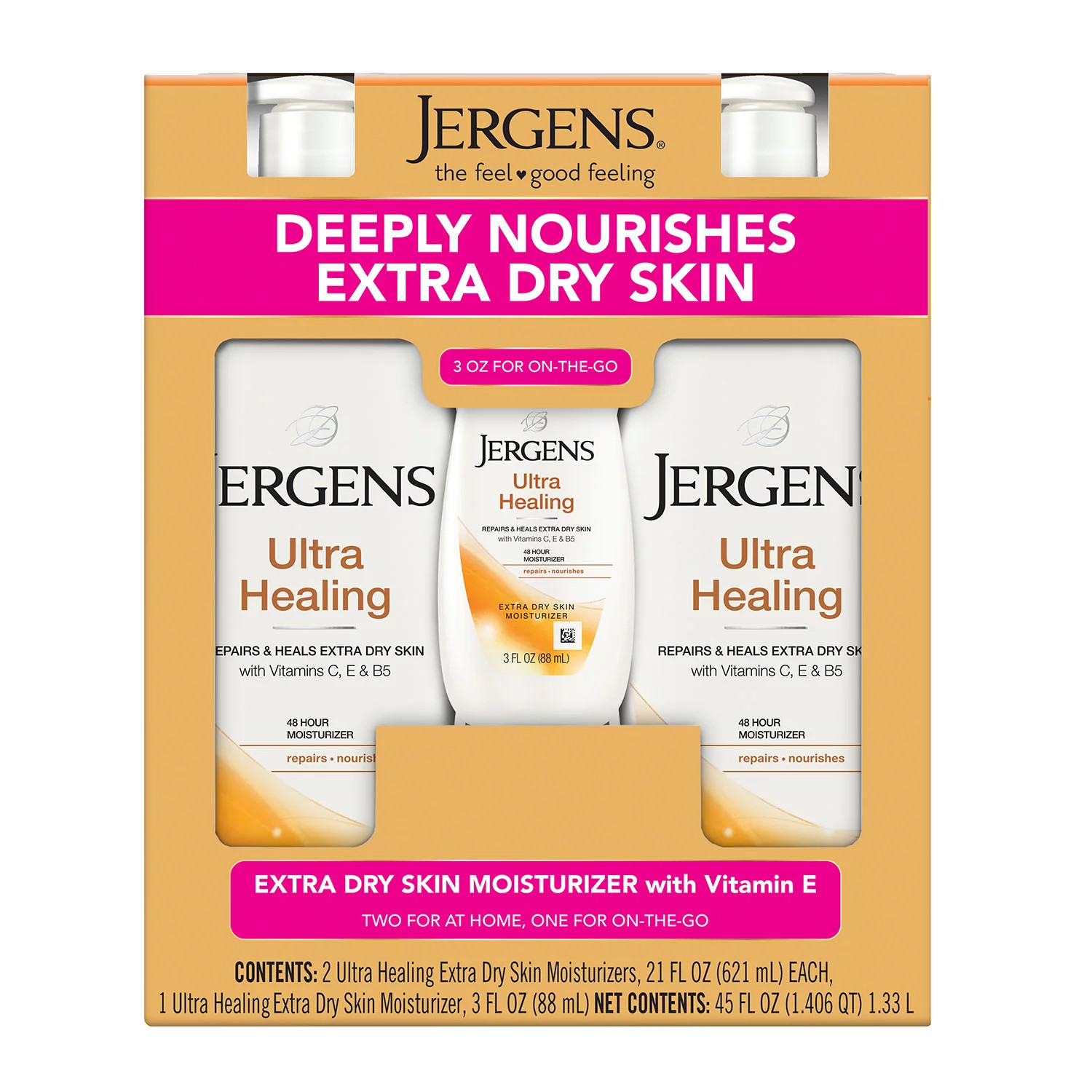 Jergens Ultra Healing Extra Dry Skin Moisturizer, 45 fl. oz. | Sam's Club