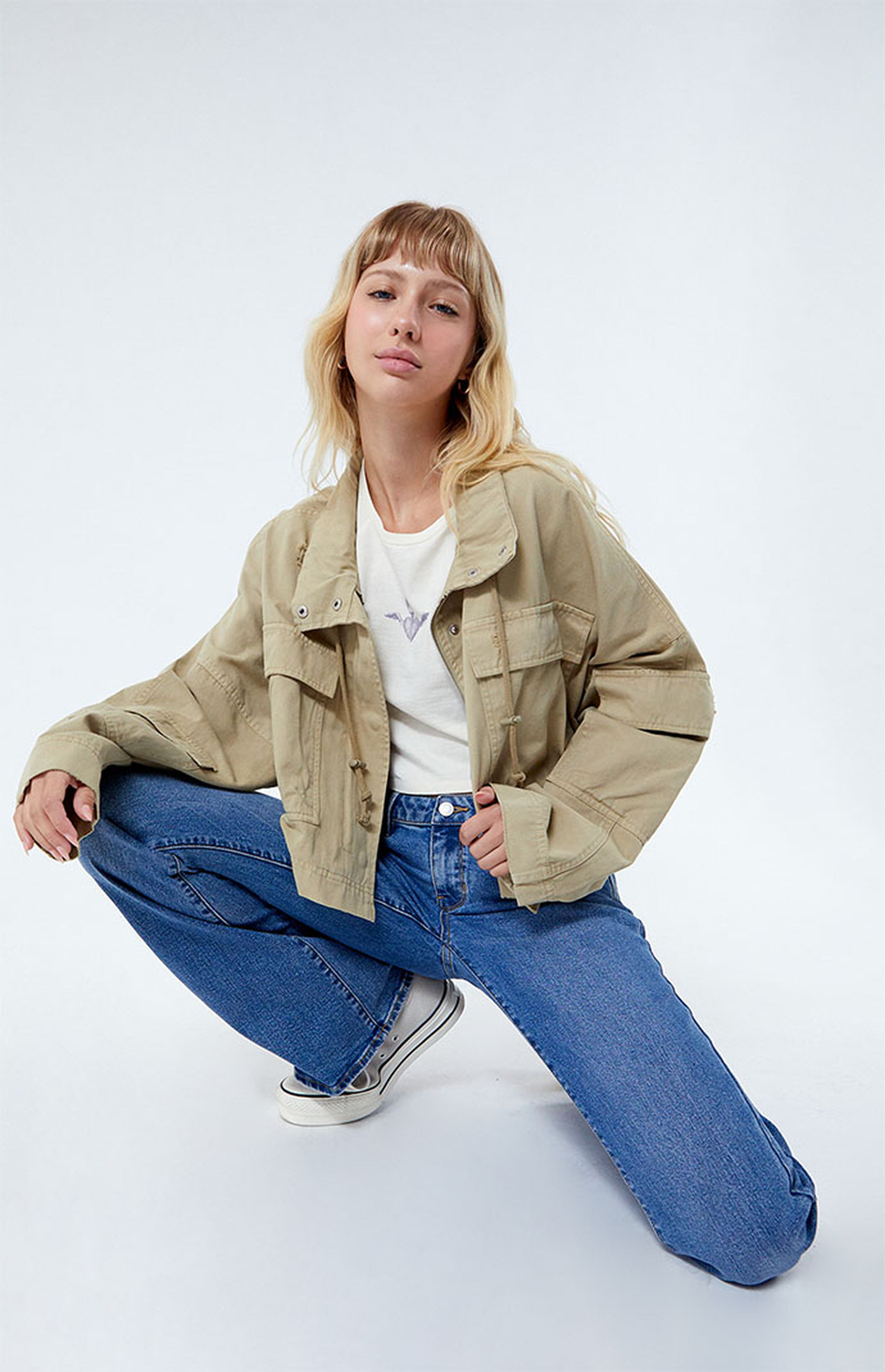 PacSun Twill Cargo Jacket | PacSun