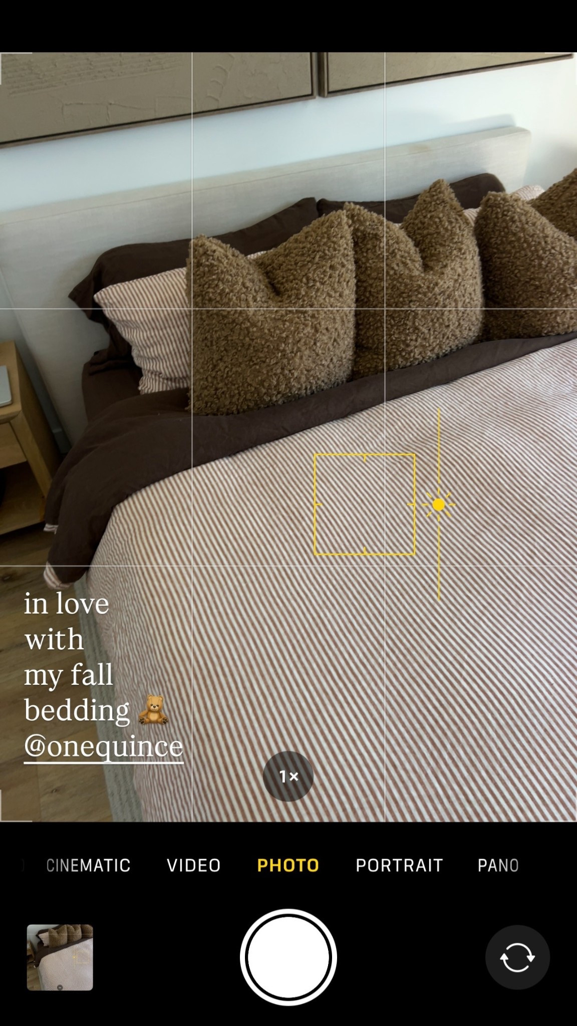 in love with my fall bedding 🧸
@onequince

#LTKSeasonal #LTKHome