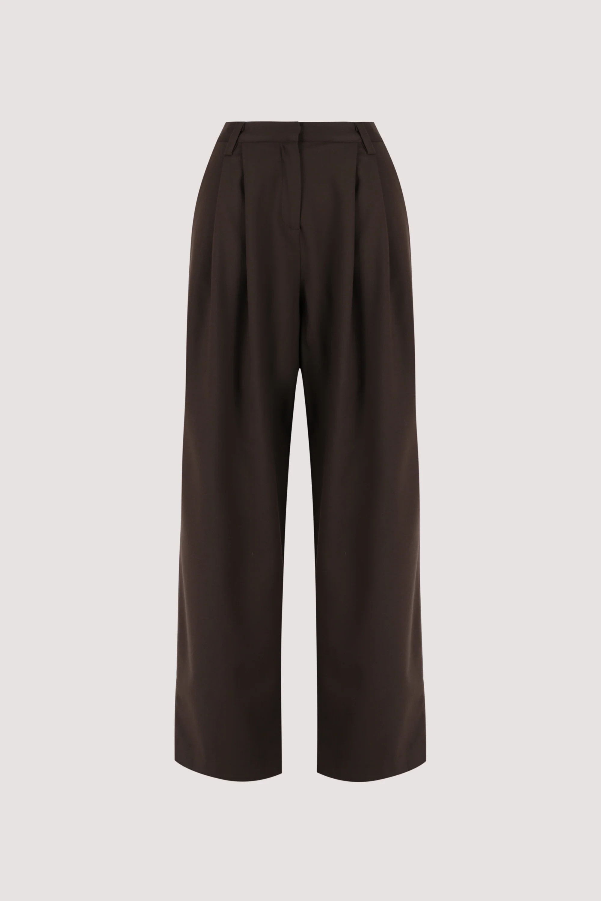 EDEN BITTER CHOC TAILORED PANT | DISSH