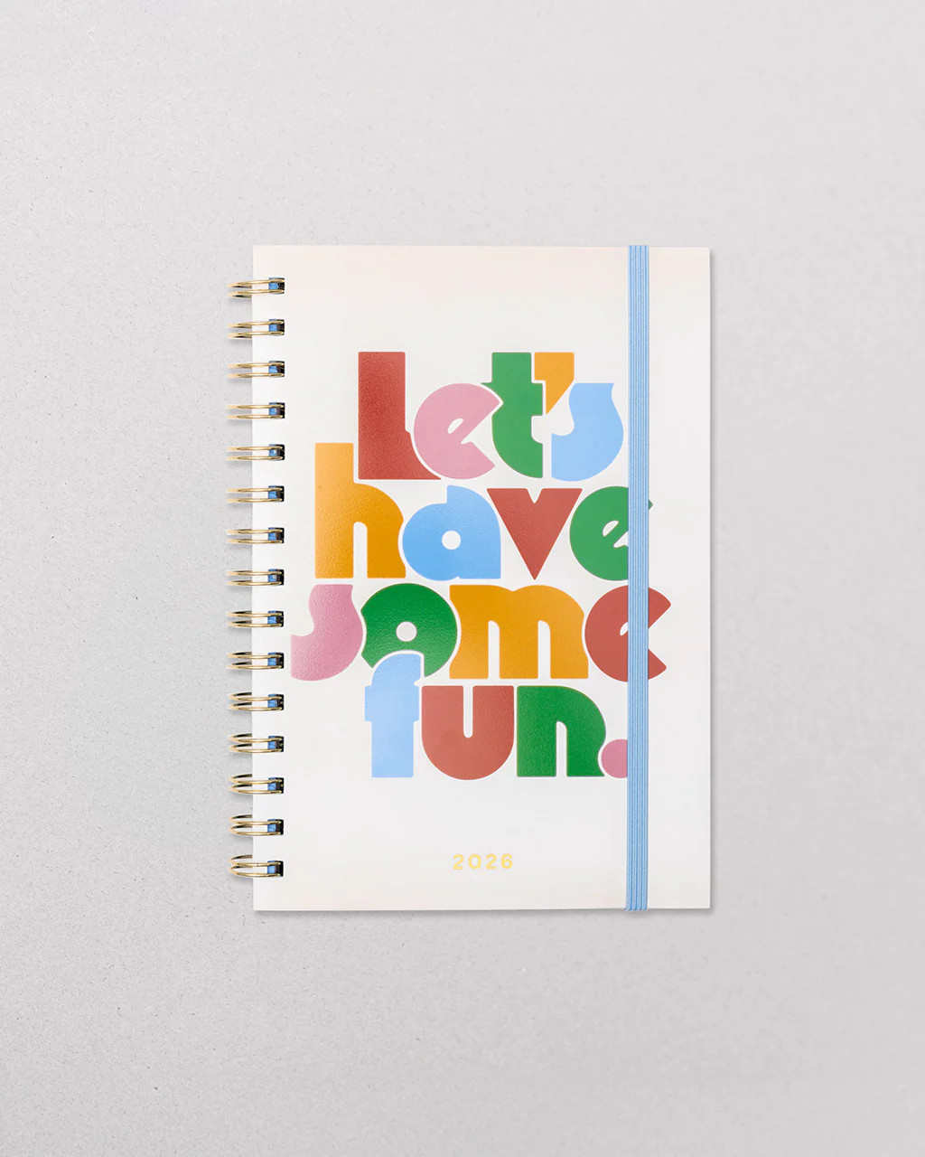 Medium 12-Month Soft Cover Annual Planner - Let's Have Some Fun | ban.do