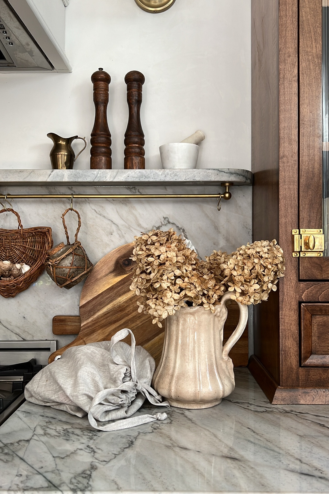 How do you store your bread?? After I started making homemade bread I would store it in a ziplock bag which kept it fresh but looked not so pretty sitting on my counter. Then I bought this beautiful linen bread bag and all is right in the world 🥰 #homemadebread #breadbag 

#LTKhome