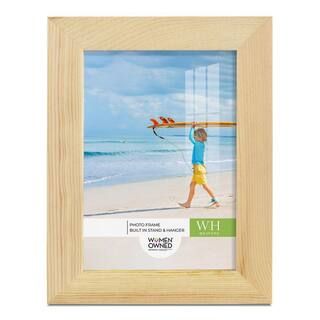Wexford Home Woodgrain 3.5 in. x 5 in. Natural Wood Picture Frame WF513A - The Home Depot | The Home Depot