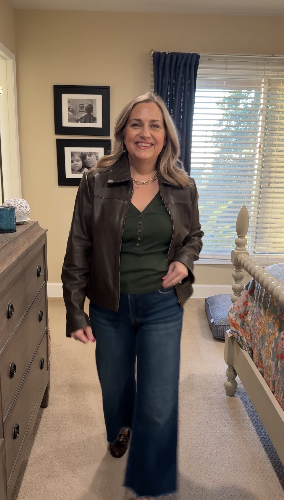 This gorgeous leather jacket is so affordable & you will have it for years to come! 

#LTKootd #LTKgrwm #LTKOver40
