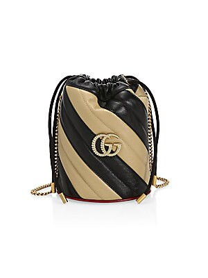 GG Marmont Mini Bucket Bag | Saks Fifth Avenue