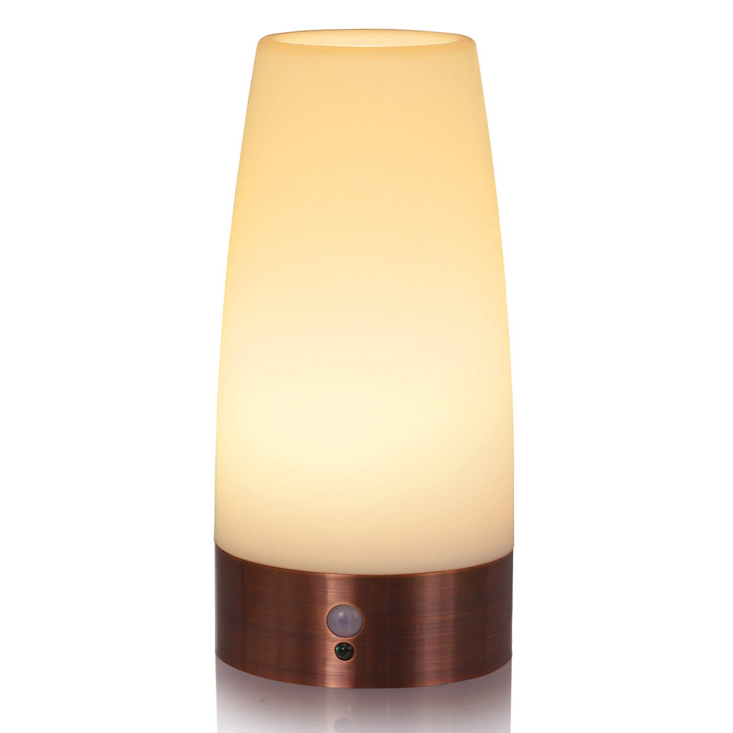 Betus Motion Sensor Night Light, Battery Operated Lamp with 2 Sensored Modes - Retro Bedside Tabl... | Amazon (US)