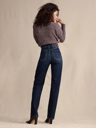 High-Rise 90S Straight Jean | Banana Republic (CA)