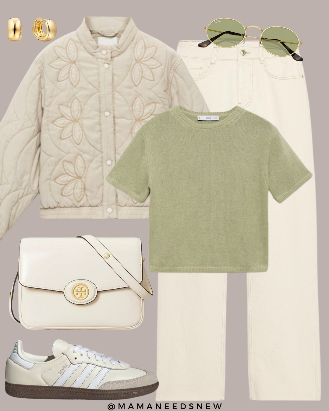 A spring outfit with a floral jacket, knit tshirt, jeans, crossbody bag & sneakers 💚

#LTKSaleAlert #LTKShoeCrush #LTKStyleTip