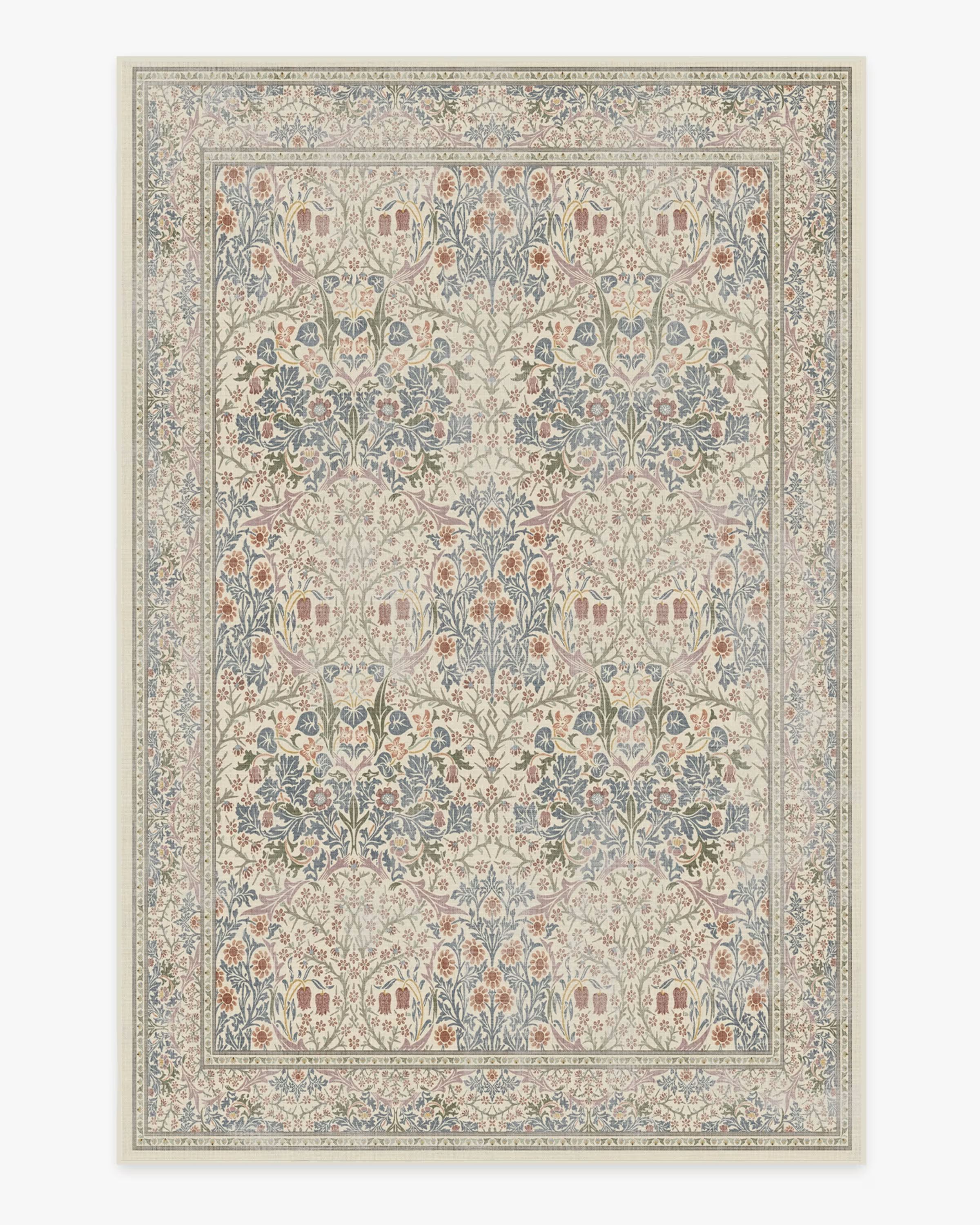 Morris & Co. Blackthorn Ivory Tufted Rug | Ruggable